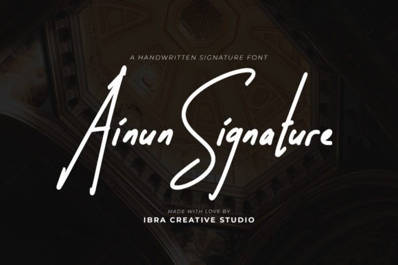 Ainun Signature Font: Elevating Digital Branding