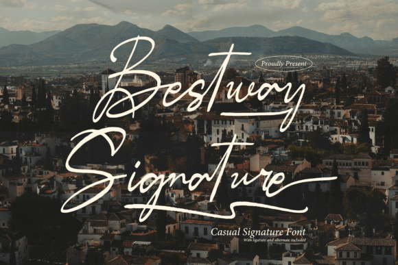 Bestway Signature Font for Polished Branding