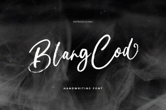 Blang Cod: A Handwritten Typeface for Authentic Brands