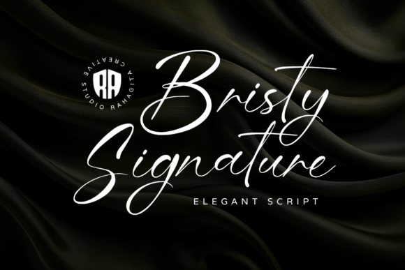 Bristy Signature: Elevate Campaigns with a Premium Script Font