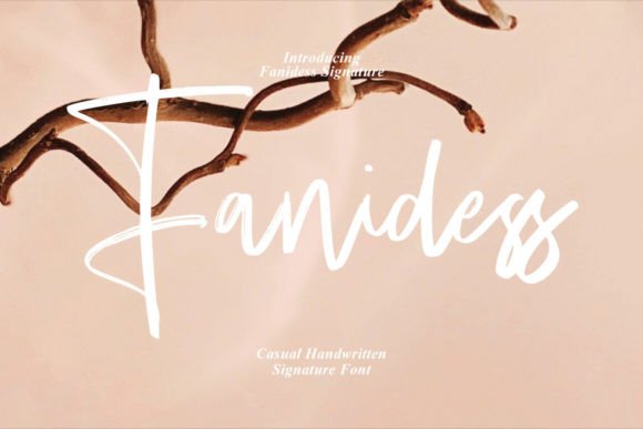 Fanidess Font Review: A Handmade Script for Branding