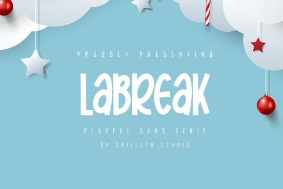 Labreak: A Playful Sans Serif Font for Brands