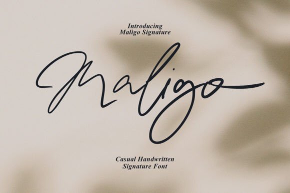 Maligo Font: A Designer’s Guide to Handmade Script Charm