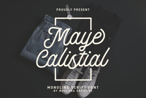 Maye Calistial: A Versatile Script Font for Web Design