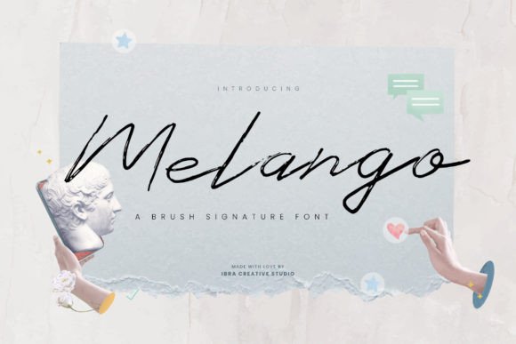 Melango: A Signature Font for Digital Branding