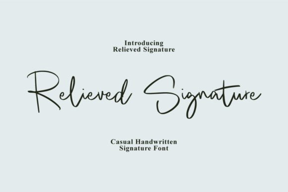 Relieved Signature Font: A Web Designer’s Review
