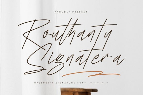 Routhanty Signatera: The Signature Font for Bold Campaigns