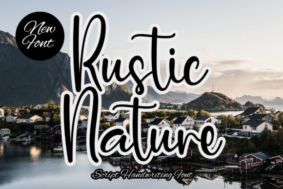Rustic Nature Font: Clear Handwritten Style for Campaigns