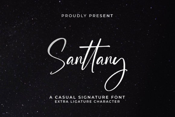 Santtany: A Handwritten Typeface for Editorial Warmth