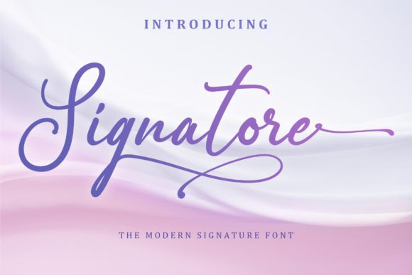 Signatore Font: Elevating Web Typography with Style